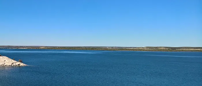 Lake Amistad bass fishing
