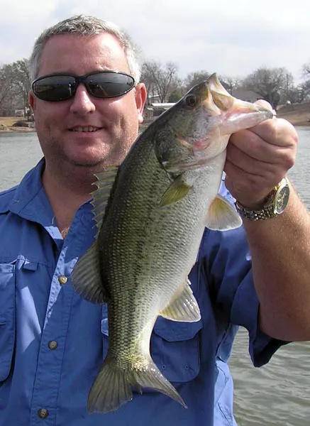 Trophy bass caught on Lake Buchanan